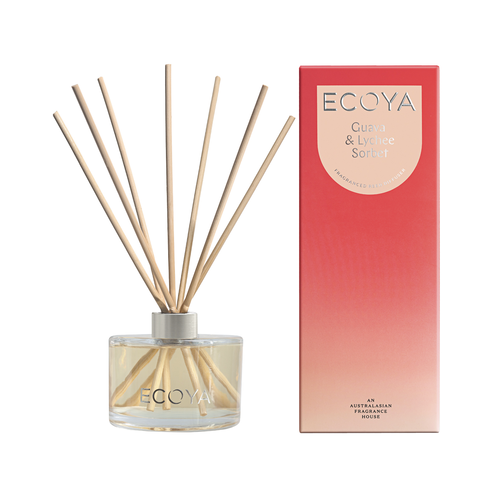 Ecoya Reed Diffuser Guava & Lychee Sorbet Bed Bath N' Table