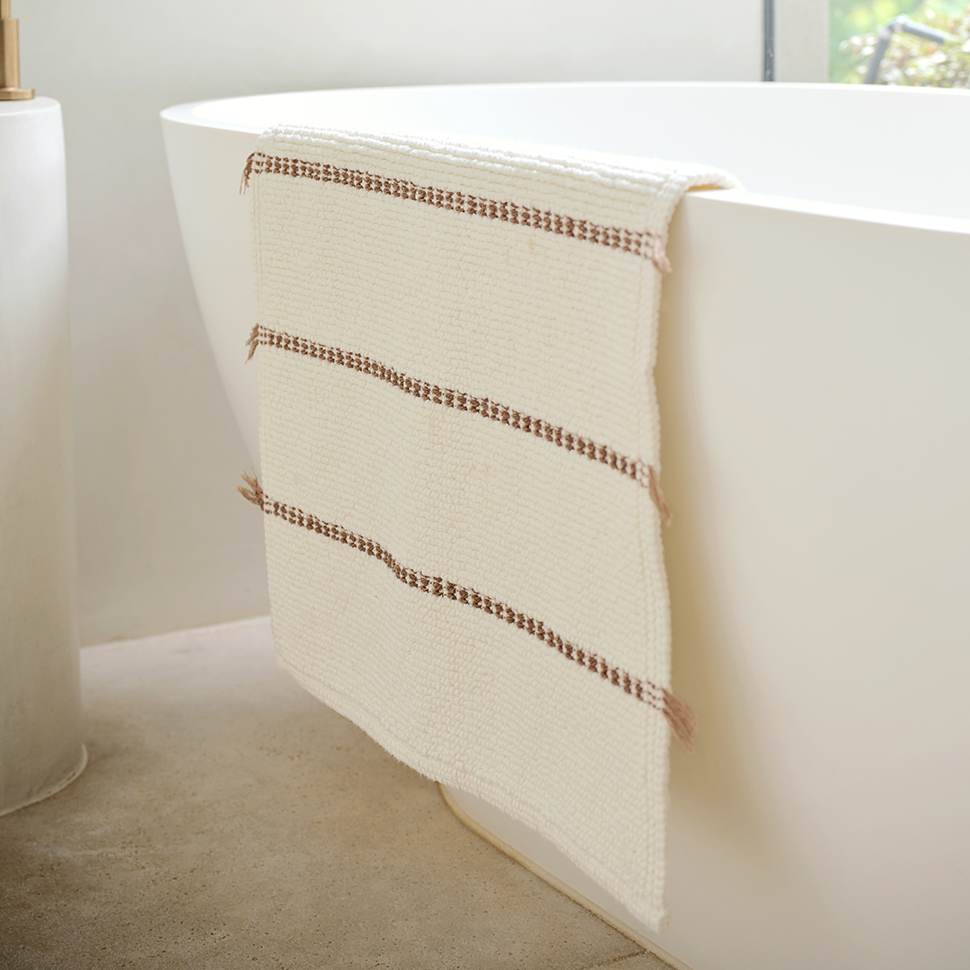 Shop Sami Bath Mat - Natural/Clay Online | Bed Bath N' Table