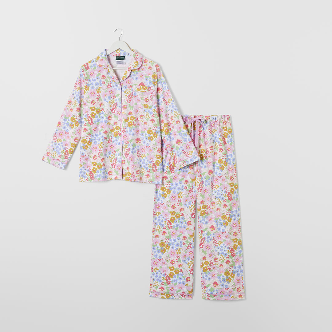 Shop Emma Flannelette Pyjamas - Yellow Online | Bed Bath N' Table