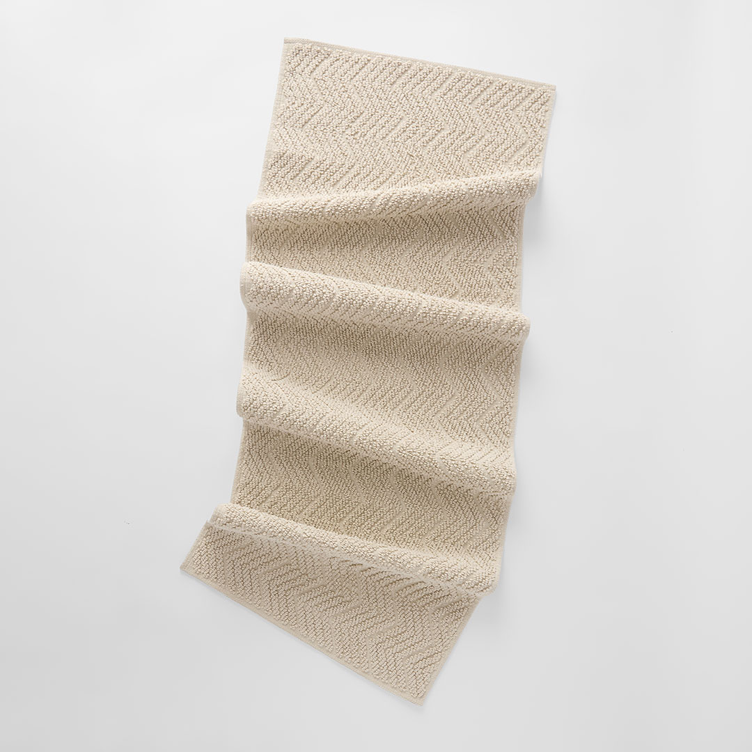 Shop Chevron Bath Runner - Natural Online | Bed Bath N' Table