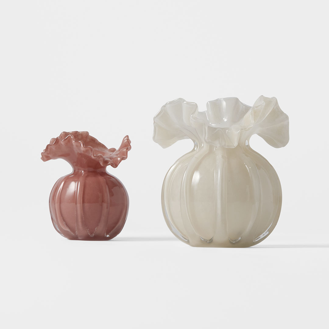 Marcus Ruffle Lwc Shop Ruffled Glass Vase Small Online | Bed Bath N'Table