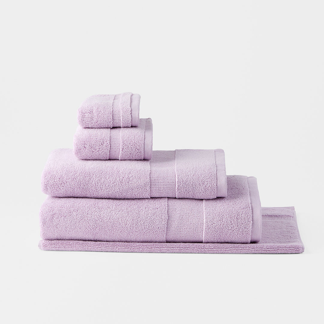 Shop Ultra Soft Bath Towels - Lilac Online | Bed Bath N'Table