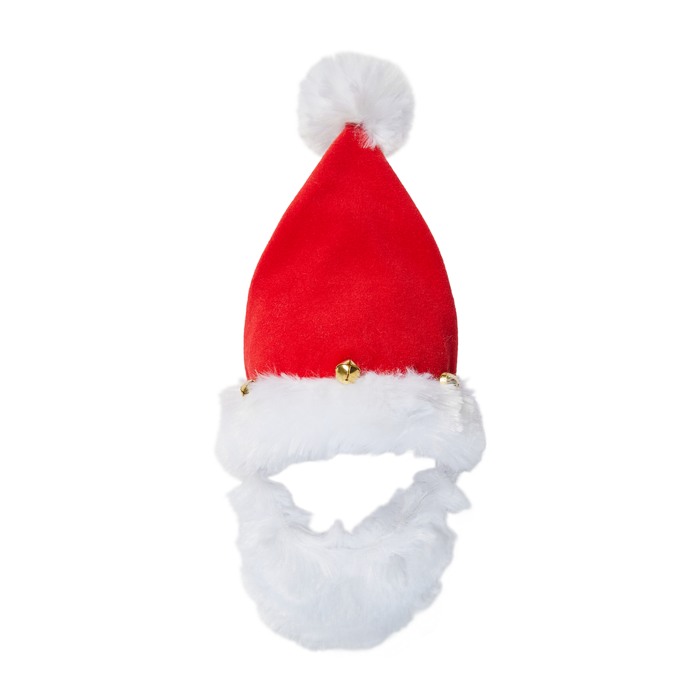 red gnome hat with beard