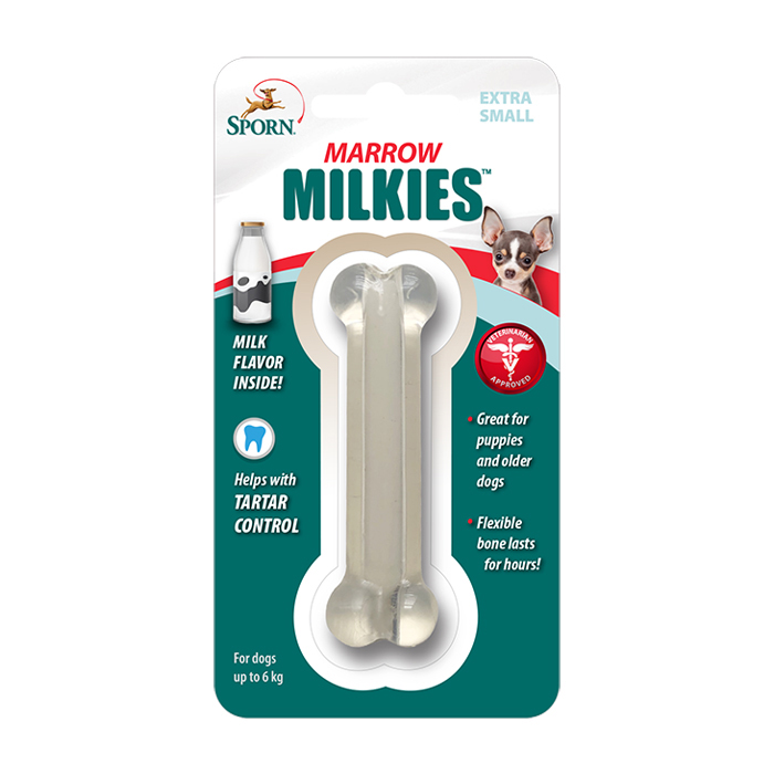 Yuppie Puppy Marrowchews - Snack Per Cani Di Taglia Piccola XS | Giocattolo Masticabile Con Jerky Interno - Foto 7