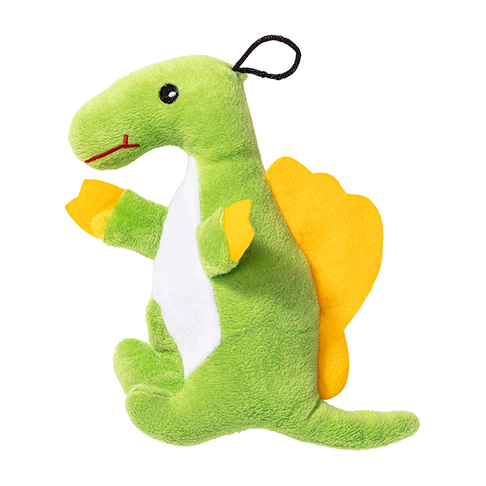 Customizable Plush Dinosaur Dog Toy