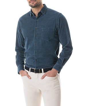 Image of Otara Sports Fit Shirt/Denim SM