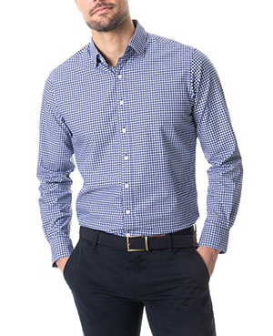 Image of Marone Sports Fit Shirt/Navy XXL