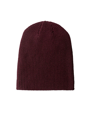 Image of Big Hill Rd Beanie/Burgundy