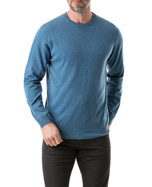 Rodd & Gunn Queenstown Sweater In Stonewash