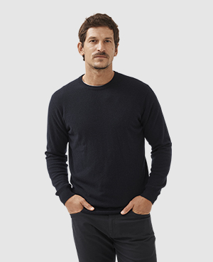 Rodd & Gunn Queenstown Sweater In Deep Ocean