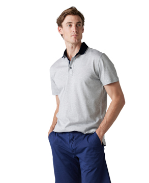 Rodd & Gunn Stanley Point Sports Fit Polo In Smoke