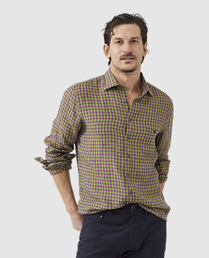 Rodd & Gunn White Pine Avenue Shirt In Grass
