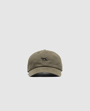 Rodd & Gunn Gunn Cap In Rifle Green/nero