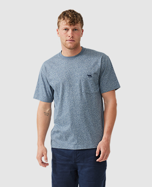 Rodd & Gunn Gunn Original Fit Tee In Blue