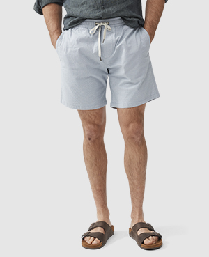 Rodd & Gunn Cathedral Cove Drawstring Shorts In Dusk