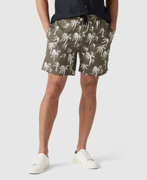 Rodd & Gunn Men's Totara Creek Printed Swim Shorts In Sage