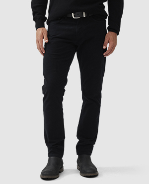 Rodd & Gunn Albury Straight Jean In Nero