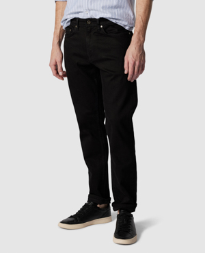 Rodd & Gunn Longburn Straight Fit Jean In Nero