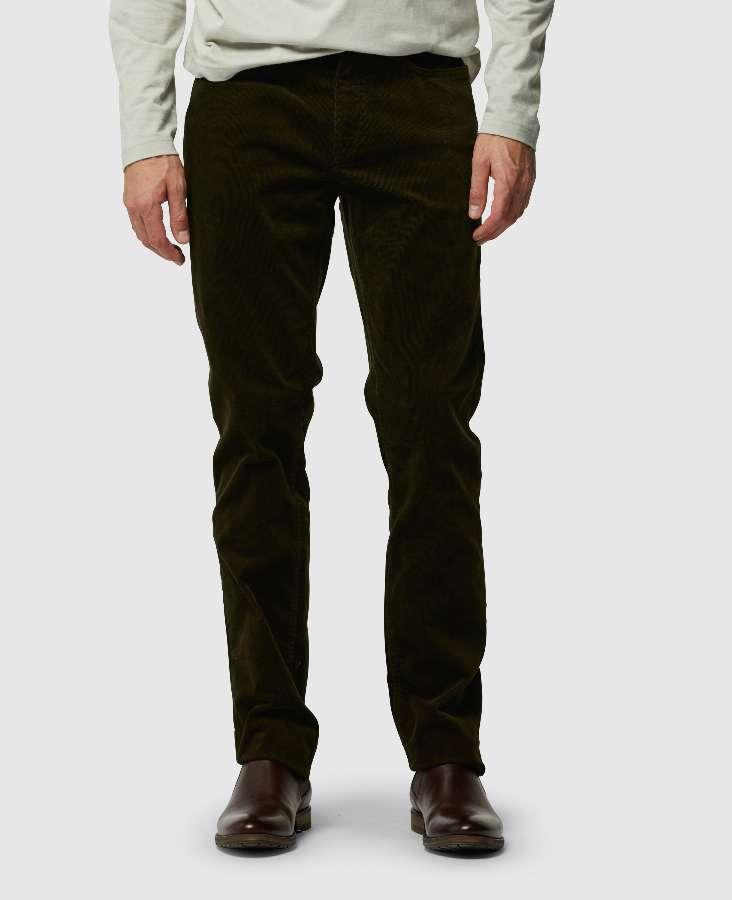 Rodd & Gunn Stirling 2 Straight Jean In Olive