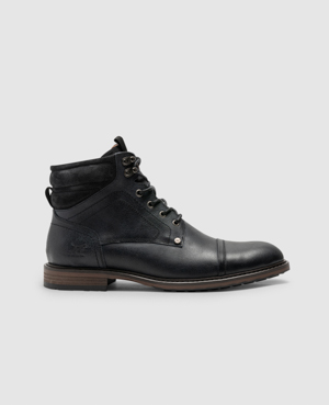 Rodd & Gunn Dunedin Military Boot In Onyx Wash