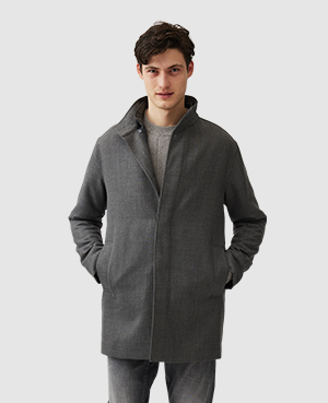 Rodd & Gunn Mackford Coat 4 Pockets In Ash