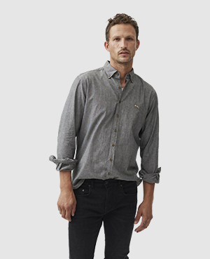 Rodd & Gunn Kirklands Shirt In Ash