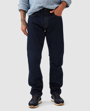Rodd & Gunn Bexley Relaxed Fit Italian Denim In Raw Denim
