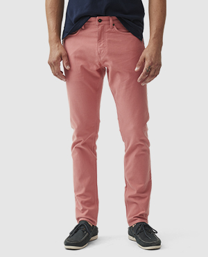 Rodd & Gunn Motion 2 Straight Fit Stretch Jean In Coral