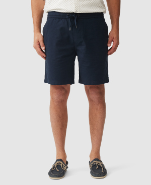 Rodd & Gunn Gunn 7" Resort Short In Navy