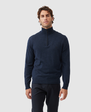 Rodd & Gunn Calderwell Knit In Midnight