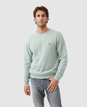 Rodd & Gunn Crewneck Sweatshirt In Celadon
