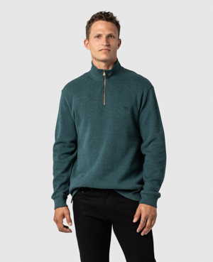 Rodd & Gunn Alton Ave Regular Fit Pullover Sweatshirt In Evergreen