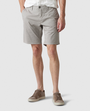 Rodd & Gunn The Peaks Cotton-blend Over-dyed Classic Fit Shorts In Stone