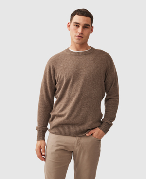 Rodd & Gunn Chris Pullover Sweater In Fawn