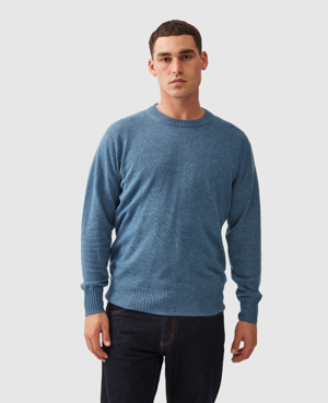 Rodd & Gunn Christchurch Knit Pullover Sweater In Stonewash