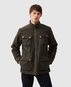 Rodd & Gunn Aberdeen Jacket In Deep Olive