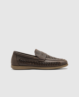 Rodd & Gunn Gisborne Huarache Slip On In Chocolate