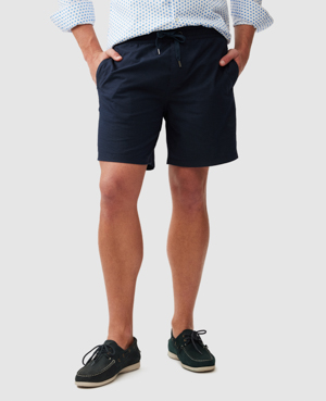 Rodd & Gunn Cathedral Cove Drawstring Shorts In Midnight