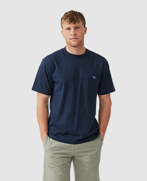 Rodd & Gunn Gunn Original Fit Tee In Blue