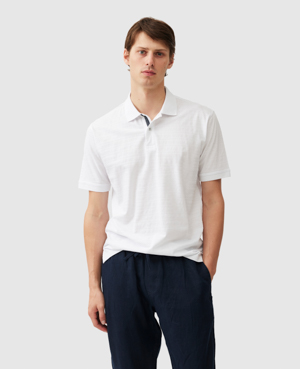 Rodd & Gunn Evans Bay Polo In Snow