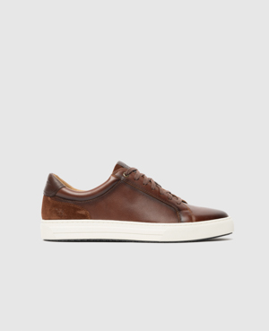 Rodd & Gunn Transit Sneaker In Chestnut