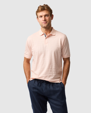 Rodd & Gunn Evans Bay Polo In Pink