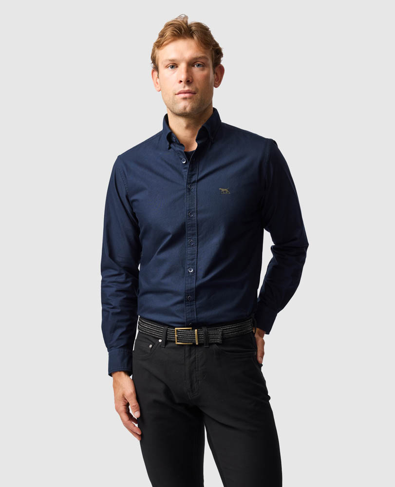 Rodd & Gunn Gunn Oxford Sports Fit Shirt In Animal Print