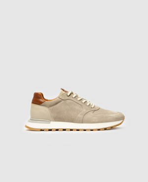 Rodd & Gunn Peria Sneaker In Neutral