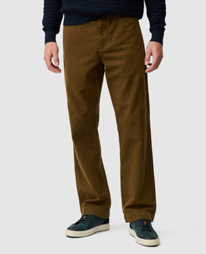 Rodd & Gunn Clyde Relaxed Fit Pant In Brown