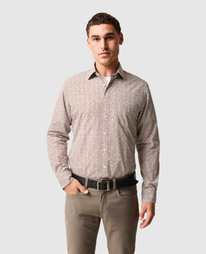 Rodd & Gunn Eastborne Sports Fit Shirt In Gray