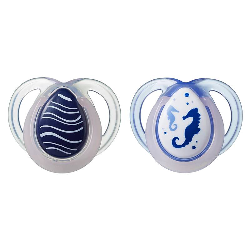 BIBS Dummy Night Glow 2 pack Dummies & Accessories Bibs