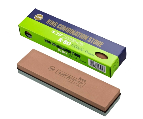King 250/1000 Grit Whetstone Japanese Waterstone Knife Sharpening Stone