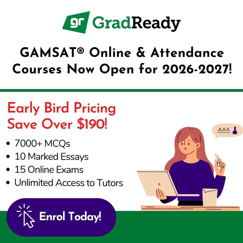 GradReady GAMSAT® Courses Now Open!