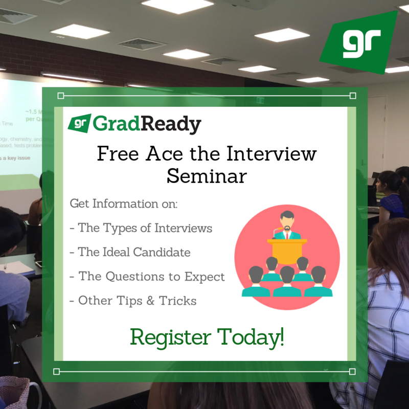GAMSAT Ace the Interview Seminar